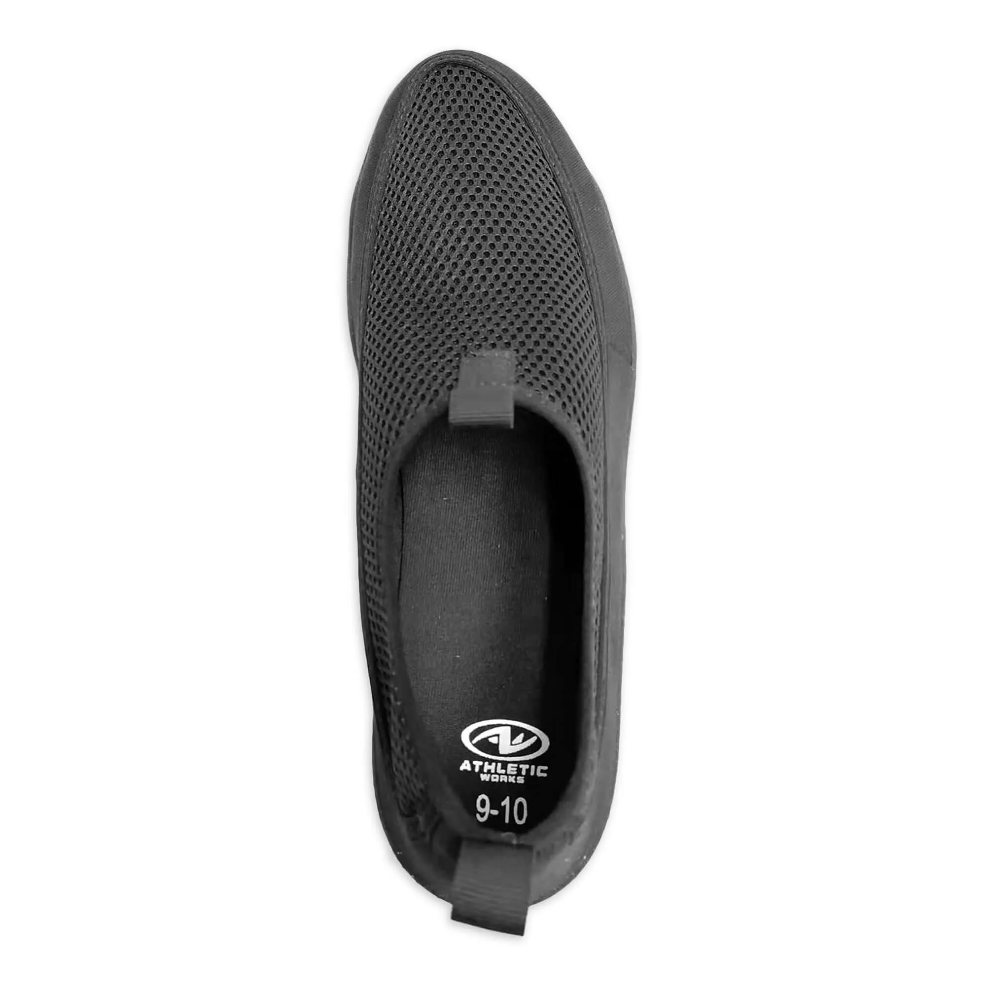 Athletic Works Men's Black Aqua Socks Beach Shoes
