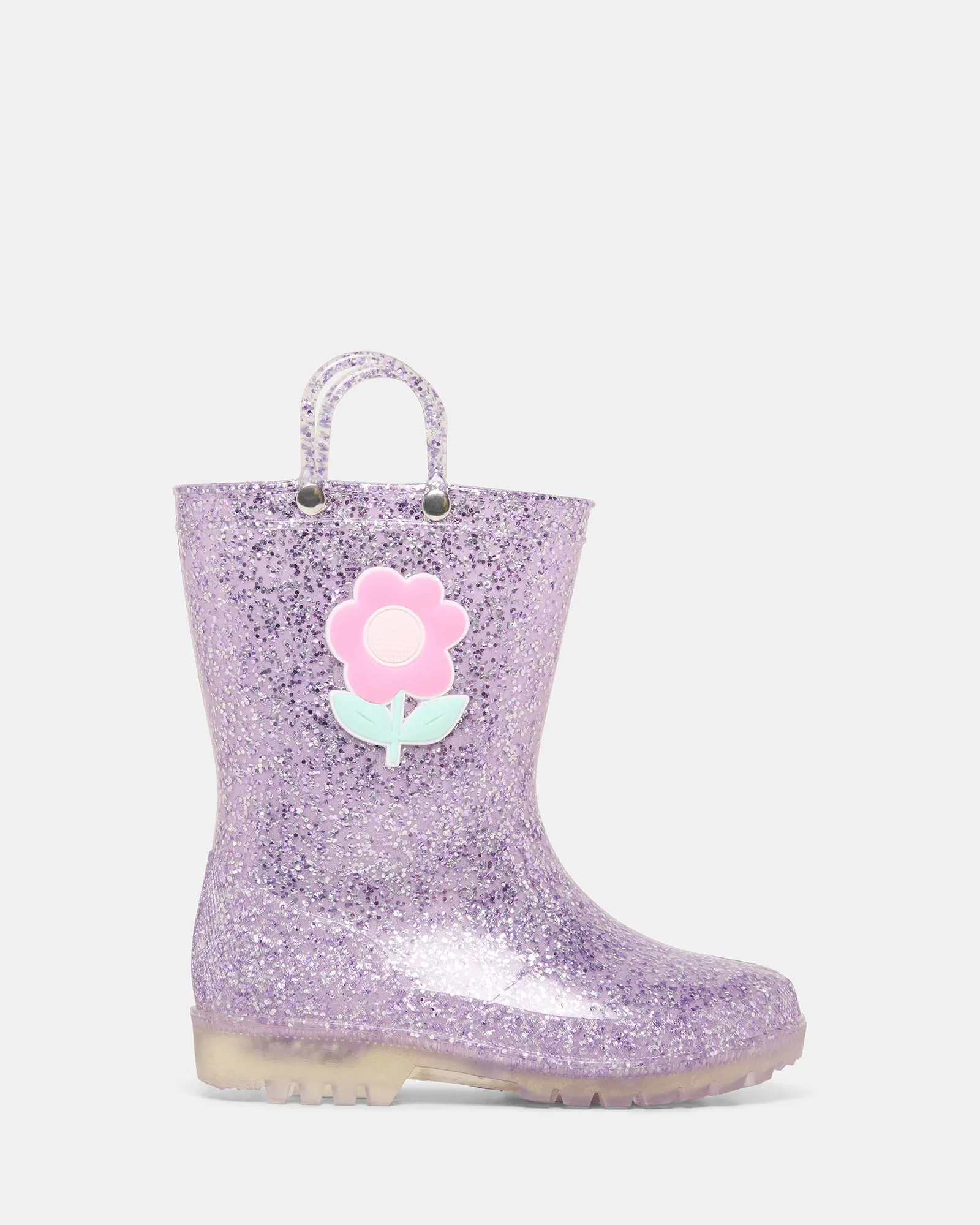 Calli Bloom Gumboot Lilac