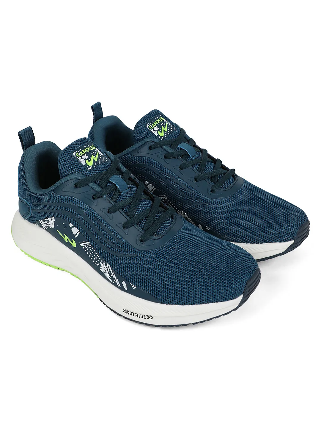 CAMP-AERO Green Men's Running Shoes