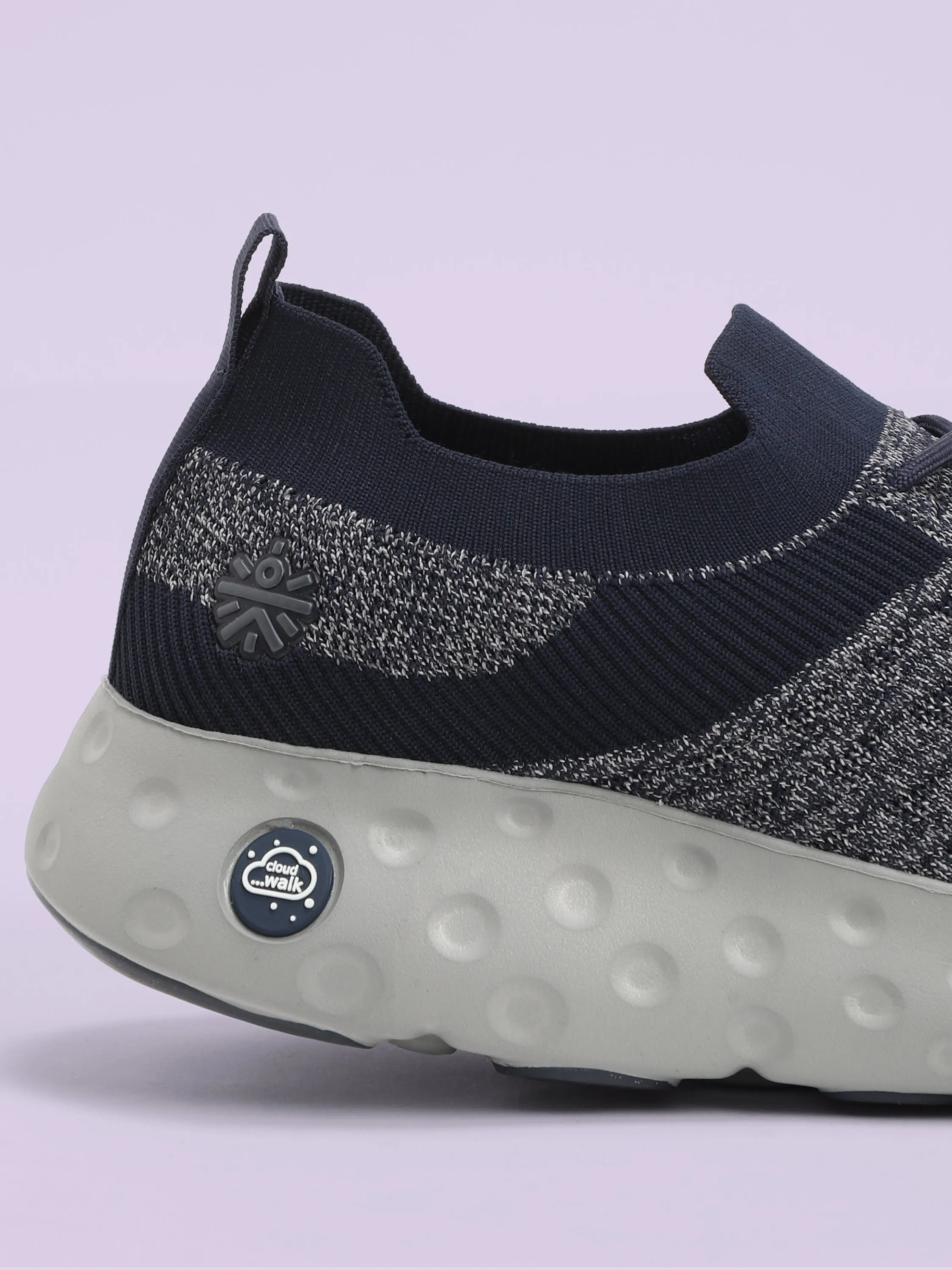 EZ  Joy Men's Walking Shoes - Navy Blue/Grey
