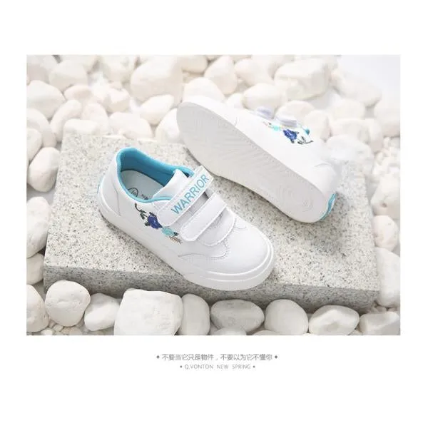 Girls Sneakers Blue & White - Sunshine