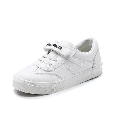 Kids Sneakers Warrior Plain White - Sunshine