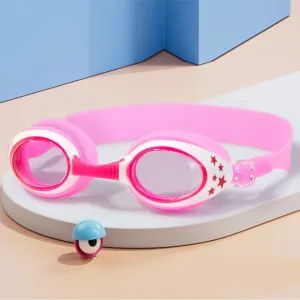 Little Surprise Box , Starry Pink  Anti Fog UV Protection Leakproof Design Swim Goggles for Kids, 3yrs  - 8yrs