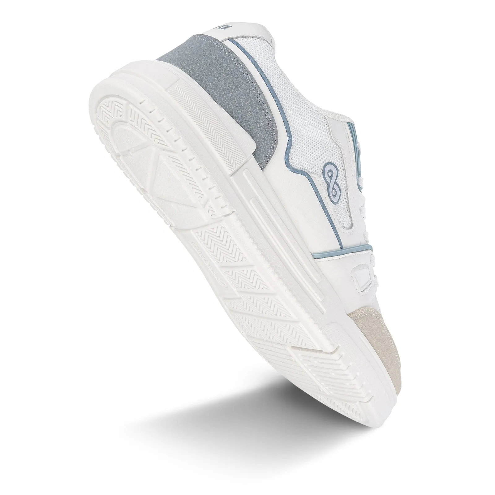 Men's Sports Sneakers - WY3489 White Grey