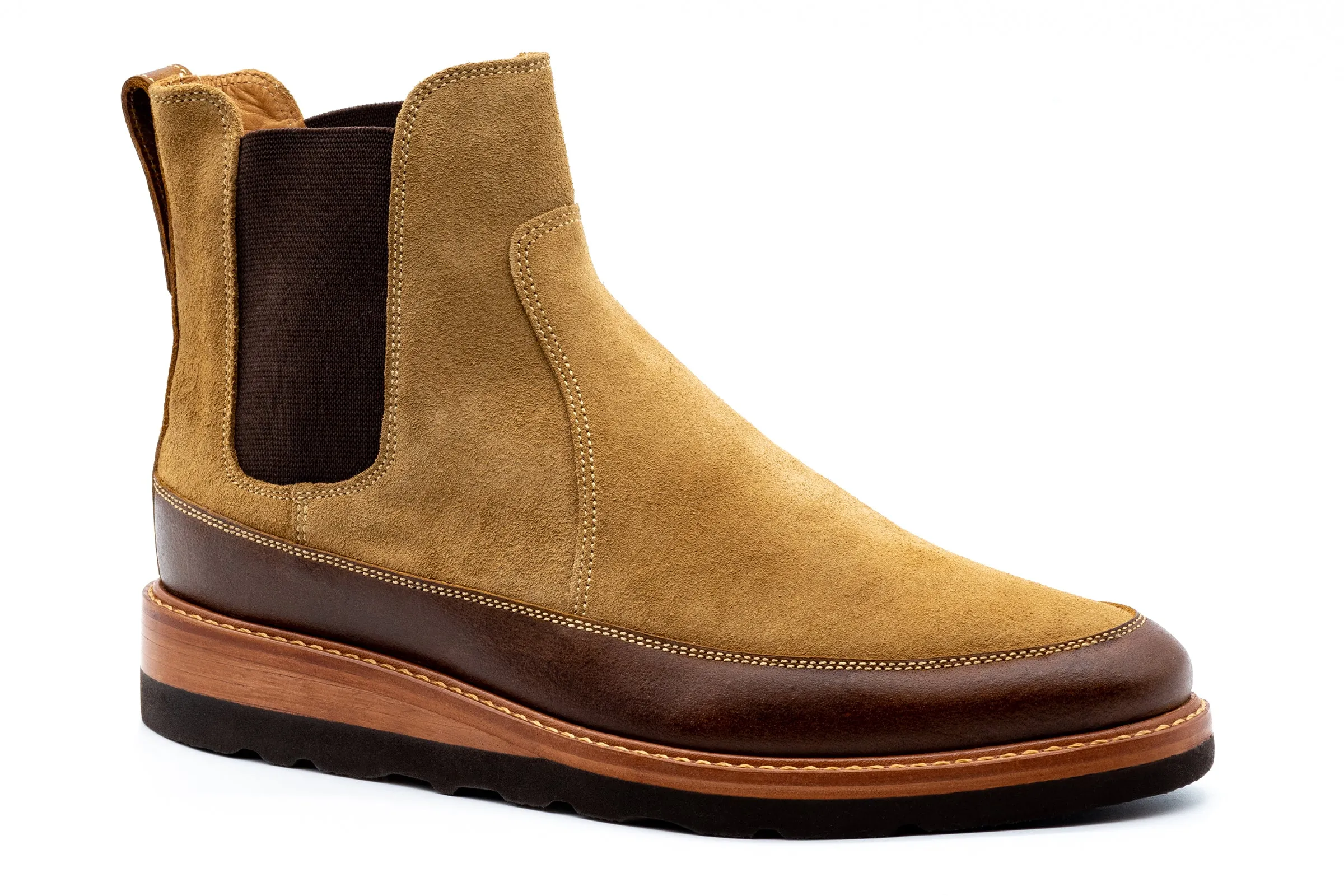Morgan Suede Boots - Khaki