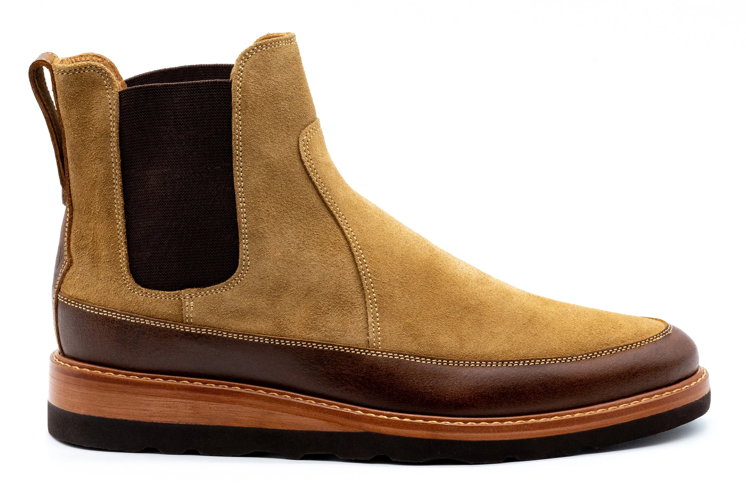 Morgan Suede Boots - Khaki