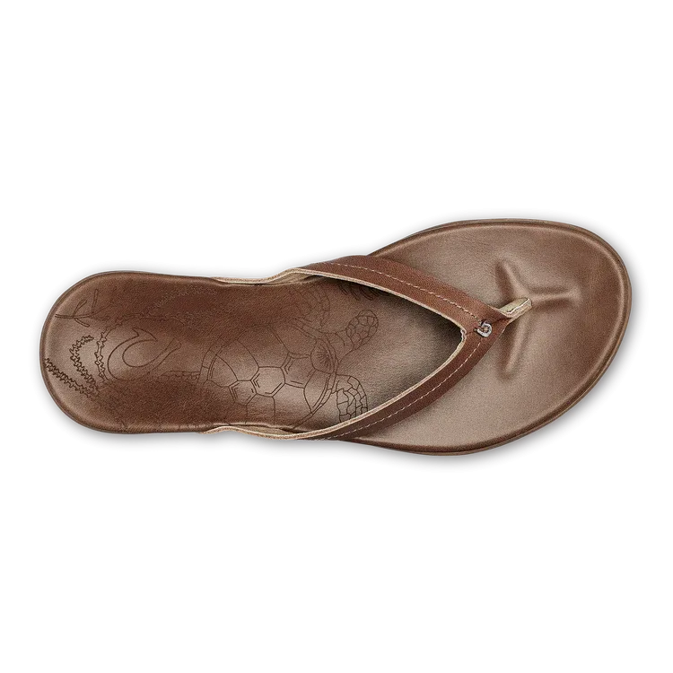 OluKai Honu Sandal Tan/Tan
