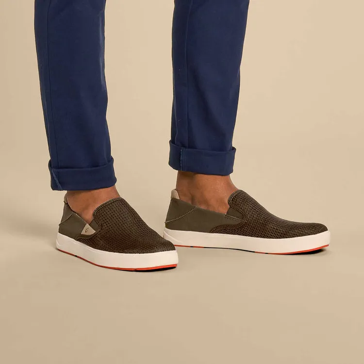 OluKai Lae'ahi Kona / Kona Men’s Breathable Slip-On Shoes