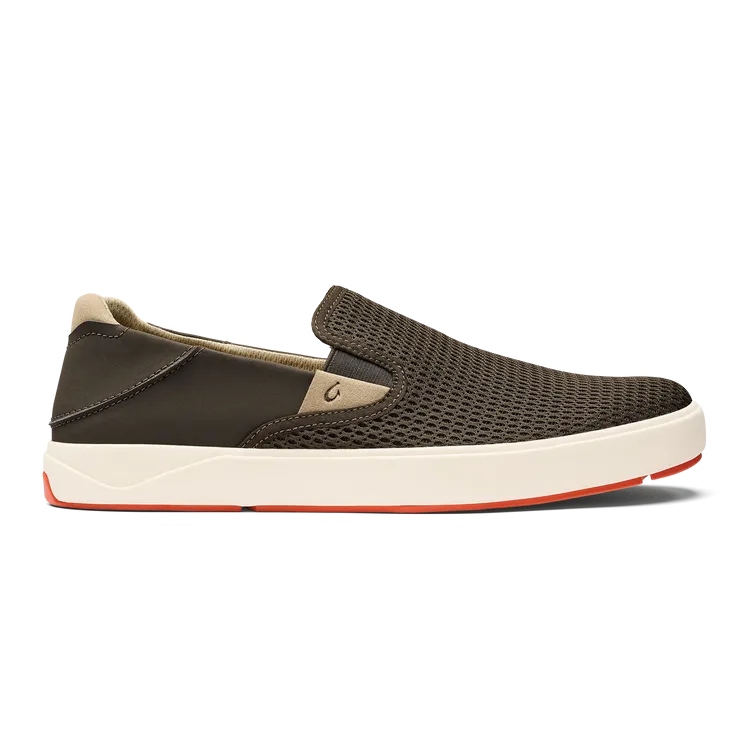 OluKai Lae'ahi Kona / Kona Men’s Breathable Slip-On Shoes