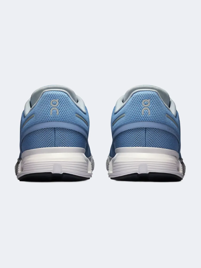 On Cloud 6 Women Lifestyle Sneakers Chambray/White