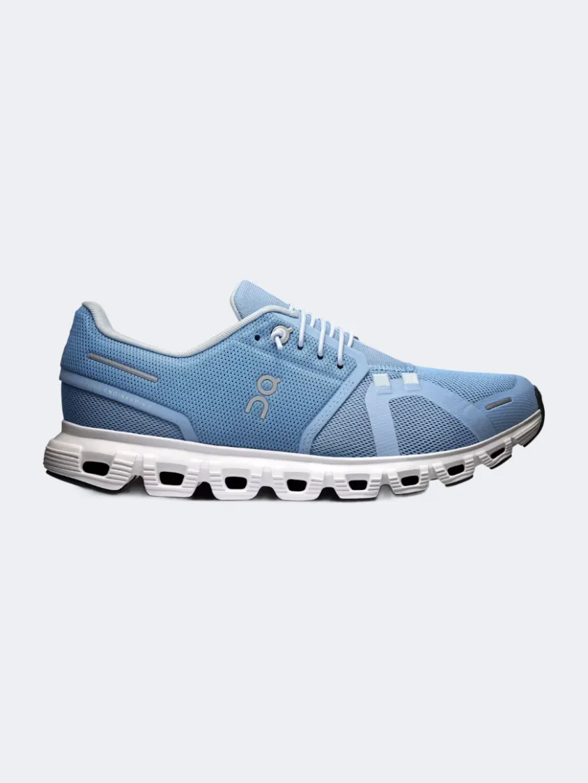 On Cloud 6 Women Lifestyle Sneakers Chambray/White
