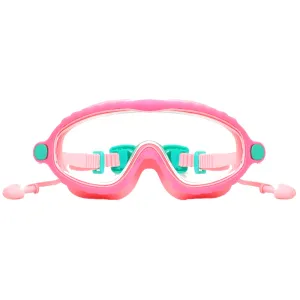 Pink & Mint Bubble Anti Fog UV Protection Leakproof Design Swim Goggles for Kids,4yrs  - 10yrs