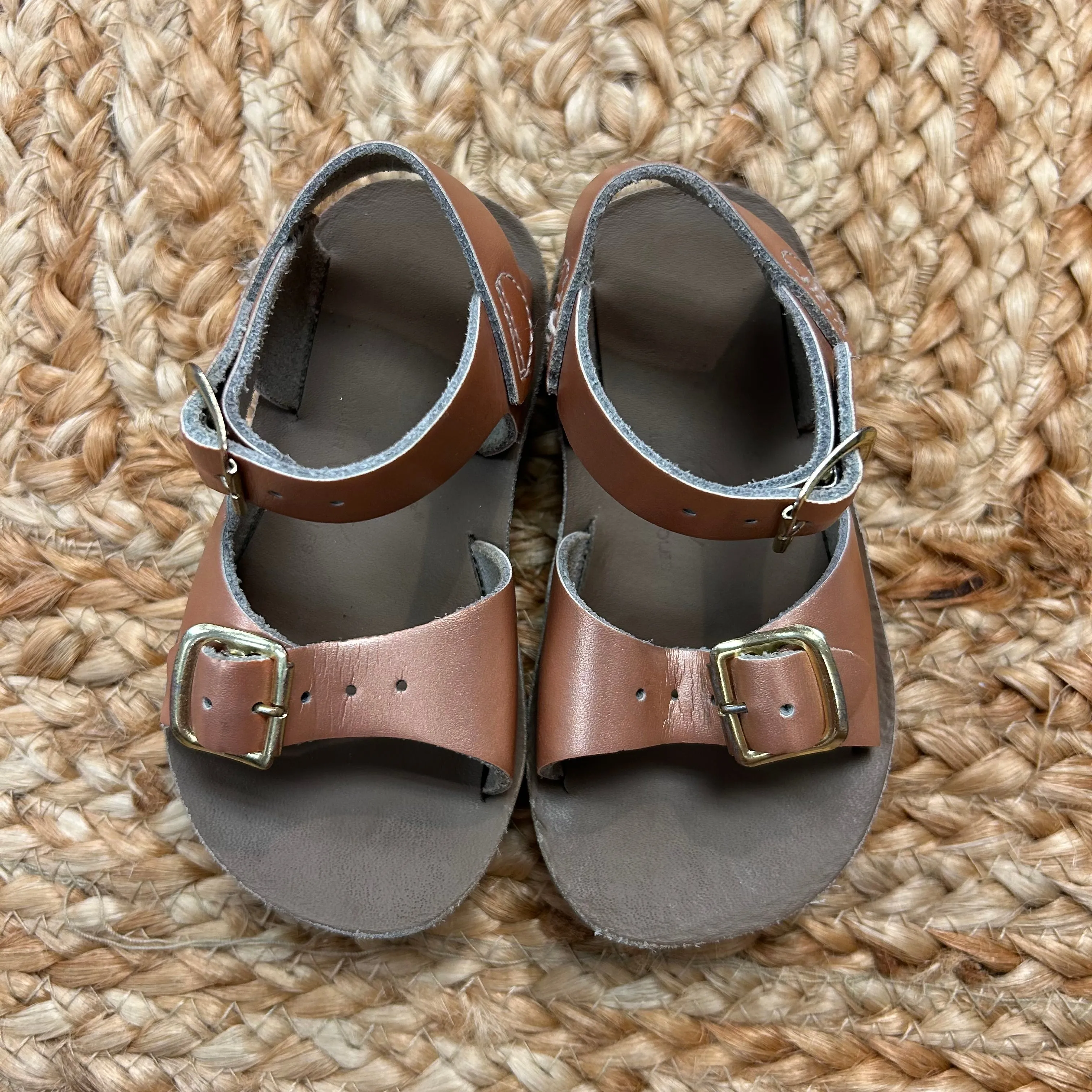 Pink Shimmer Surfer Sandals