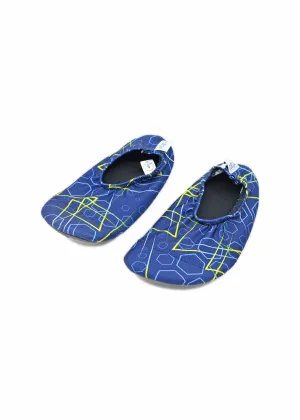 Pool & Beach Shoes Navy Geometric
