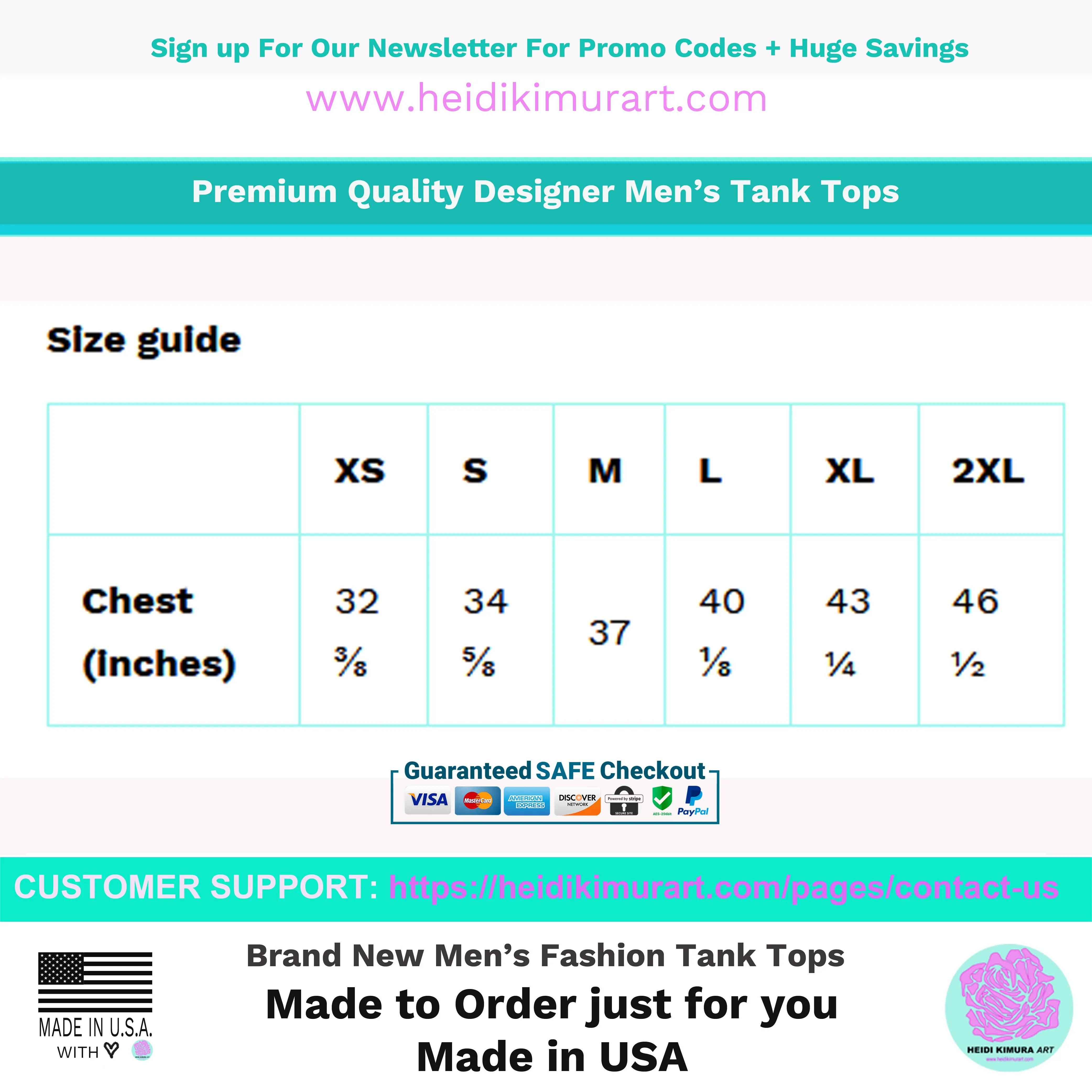 Royal Purple Leopard Print Tank, Mens Womens Premium Unisex Tank Top- Made in USA