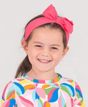 RuffleButts | Hot Pink Swim Headband