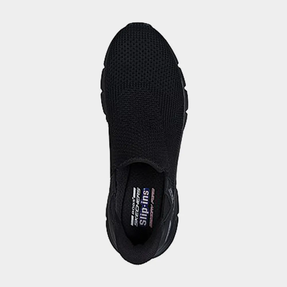 Skechers Mens Bobs B Flex Sneaker Black/black _ 182863 _ Black