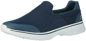 Skechers Performance Men's Go Walk 4 Incredible Walking Shoe, Navy/Gray, 9 M US