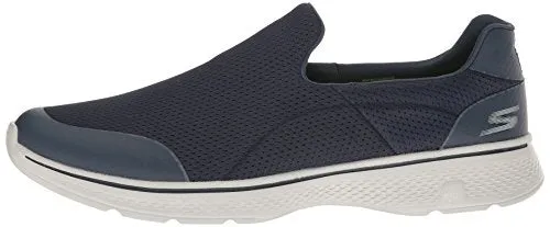 Skechers Performance Men's Go Walk 4 Incredible Walking Shoe, Navy/Gray, 9 M US