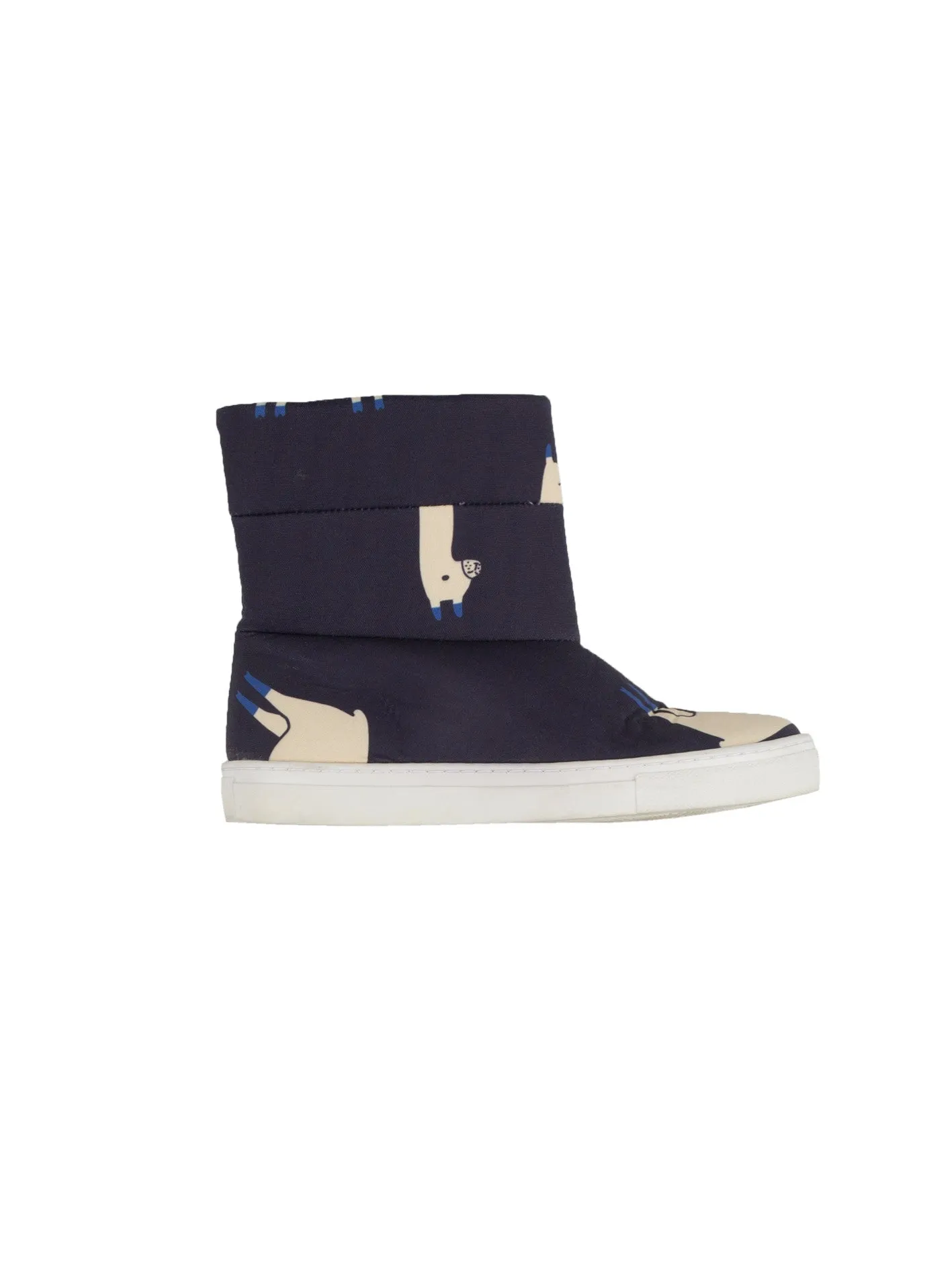 Tinycottons Navy Llamas Boots