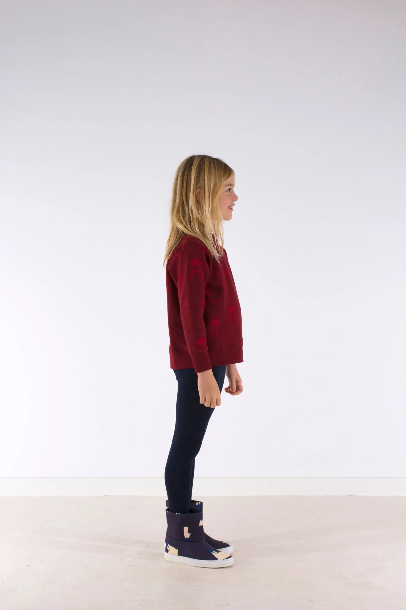Tinycottons Navy Llamas Boots