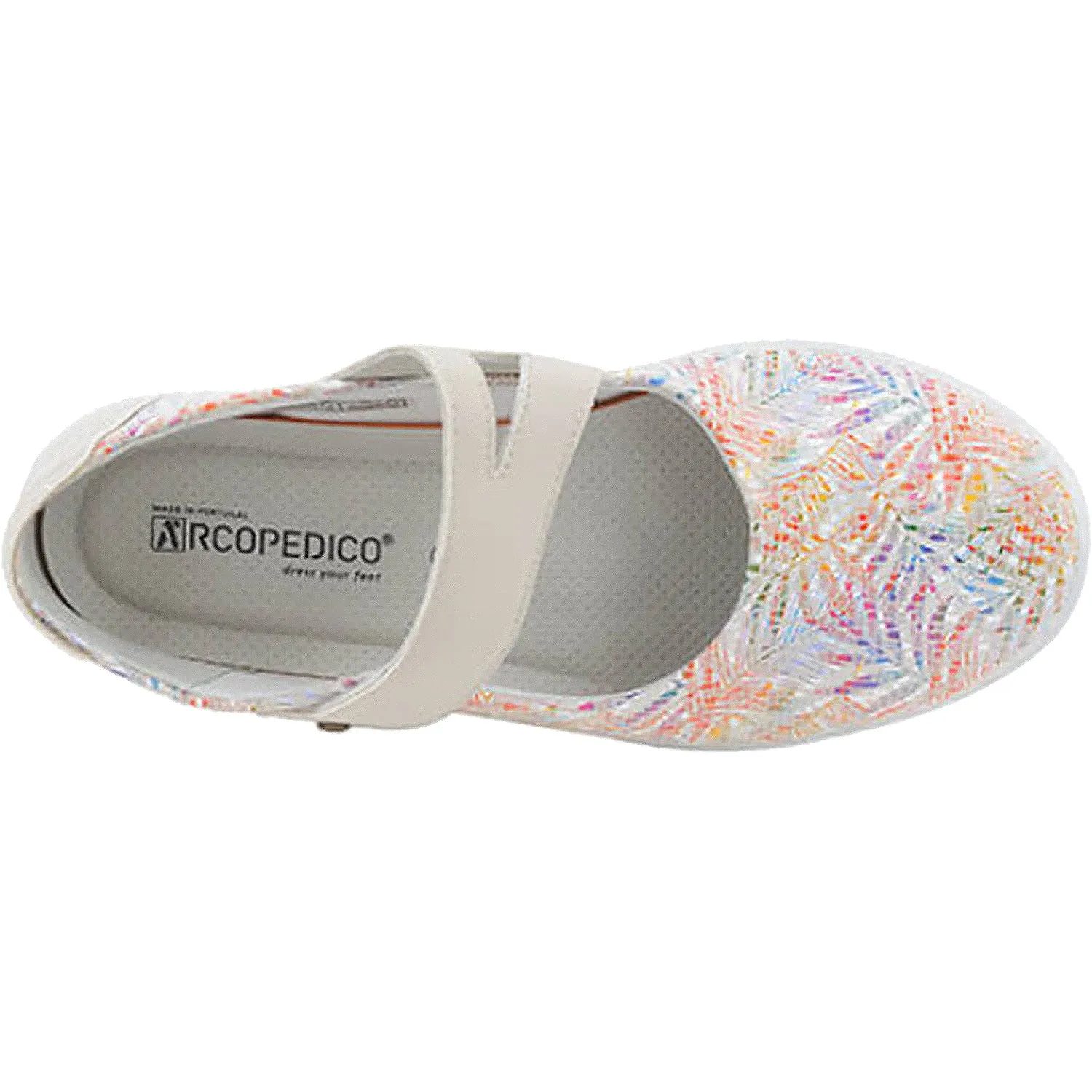 Women's Arcopedico Cosmo White Kokoa Lytech
