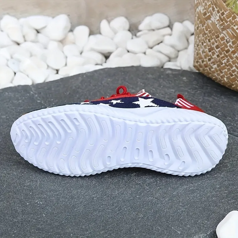 Women's Running Shoes With Stars Design | Breathable Sneakers